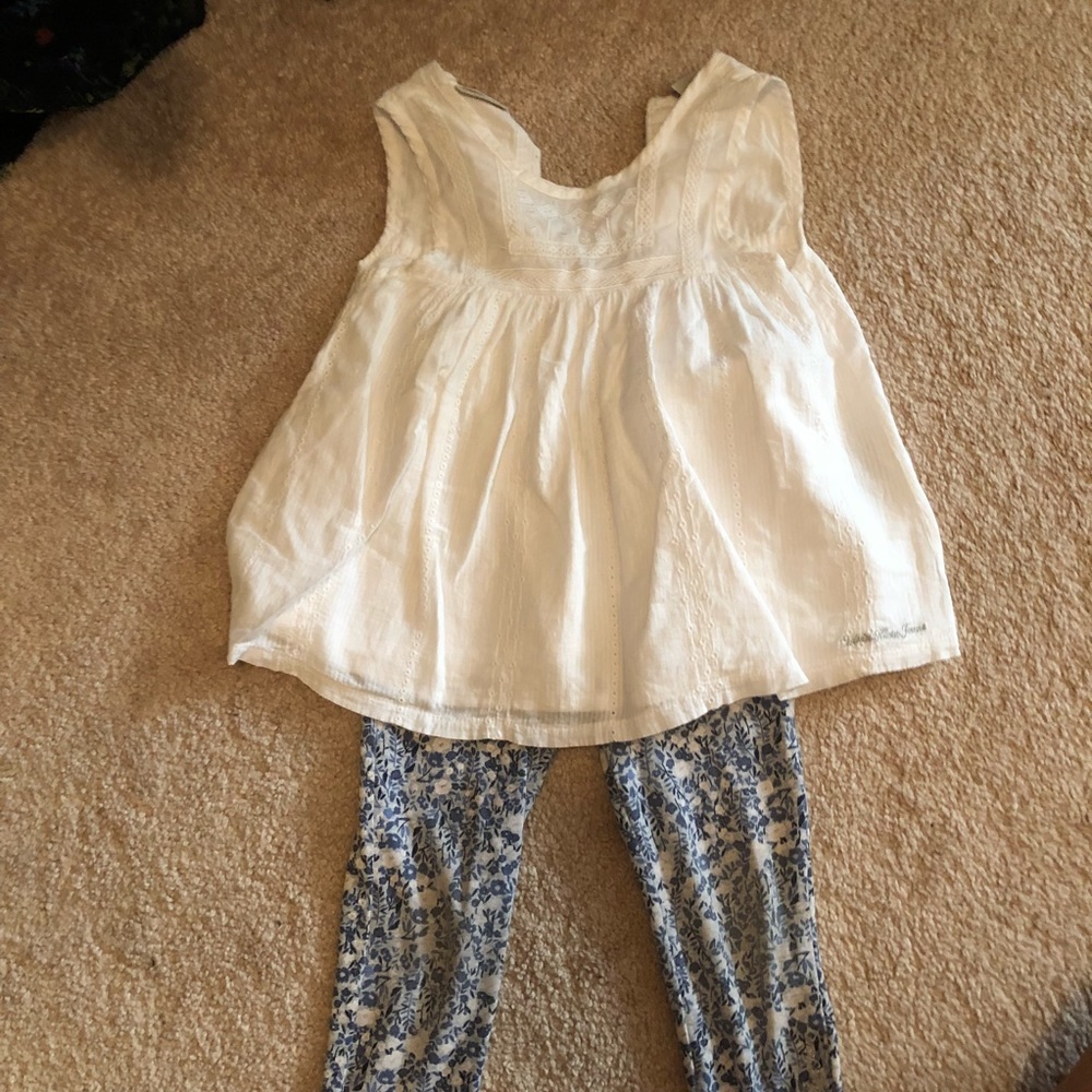 2 piece Calvin Klein girls outfit